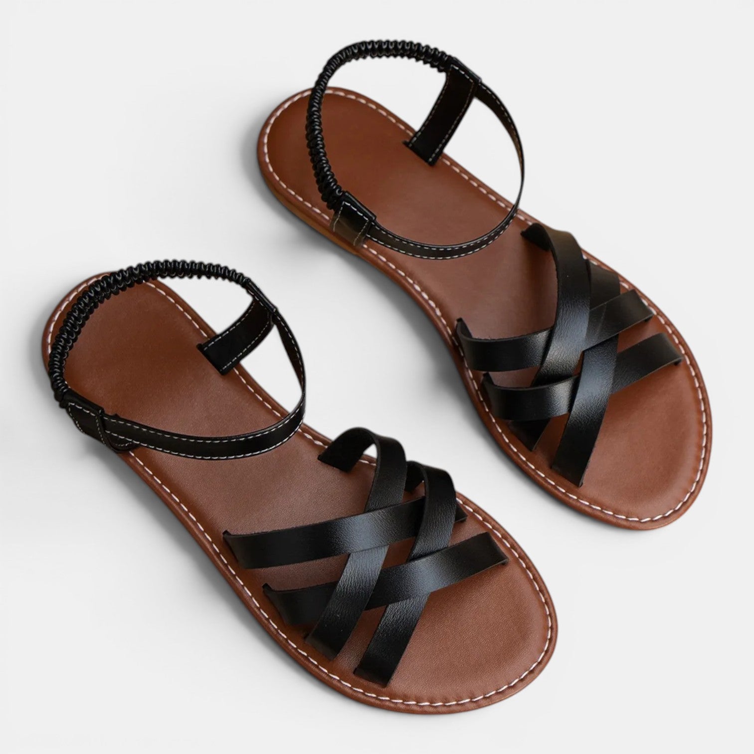 Monvaline | Women’s Comfortable Flat Sandals for Walking Summer Holiday