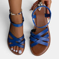 Monvaline | Women’s Comfortable Flat Sandals for Walking Summer Holiday