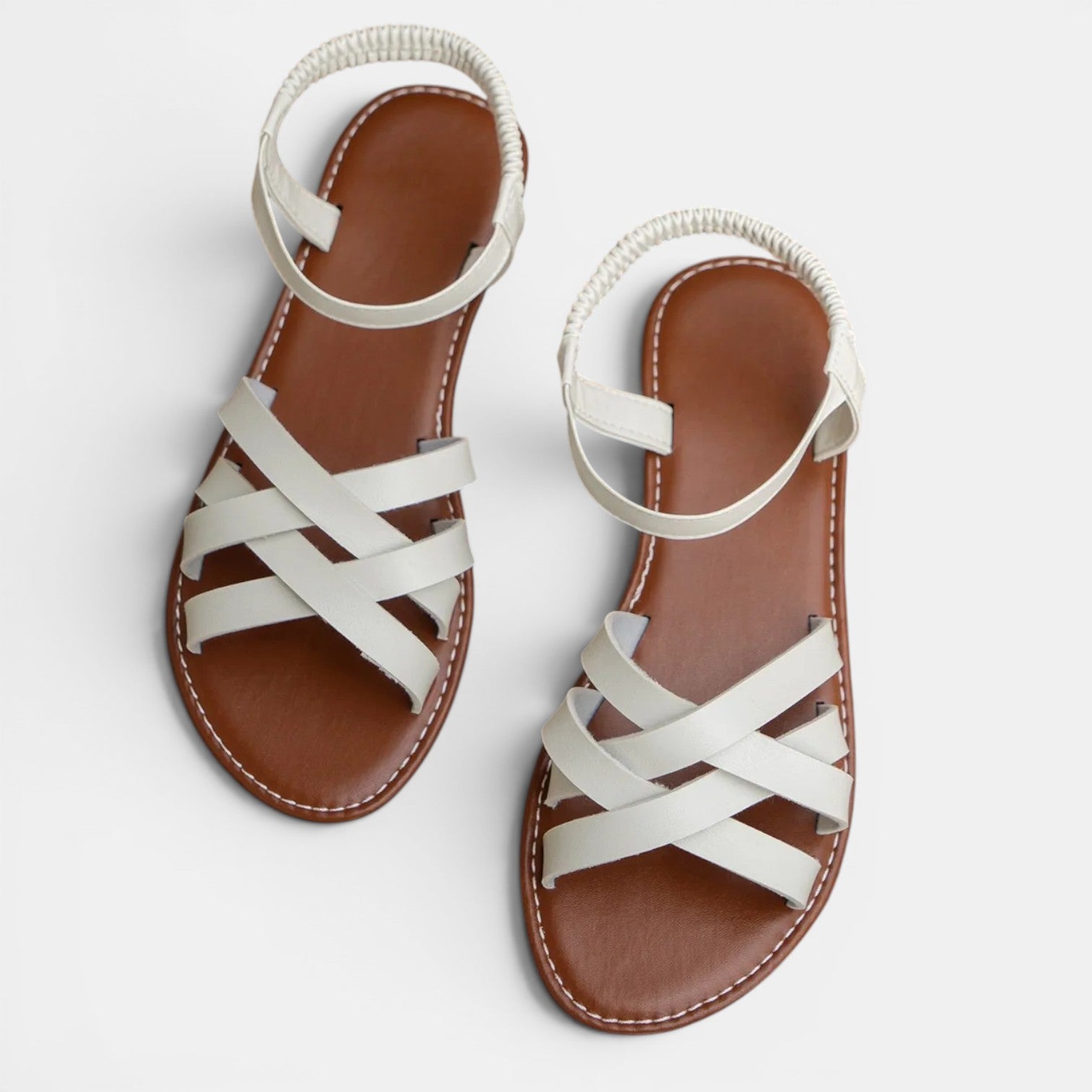 Monvaline | Women’s Comfortable Flat Sandals for Walking Summer Holiday