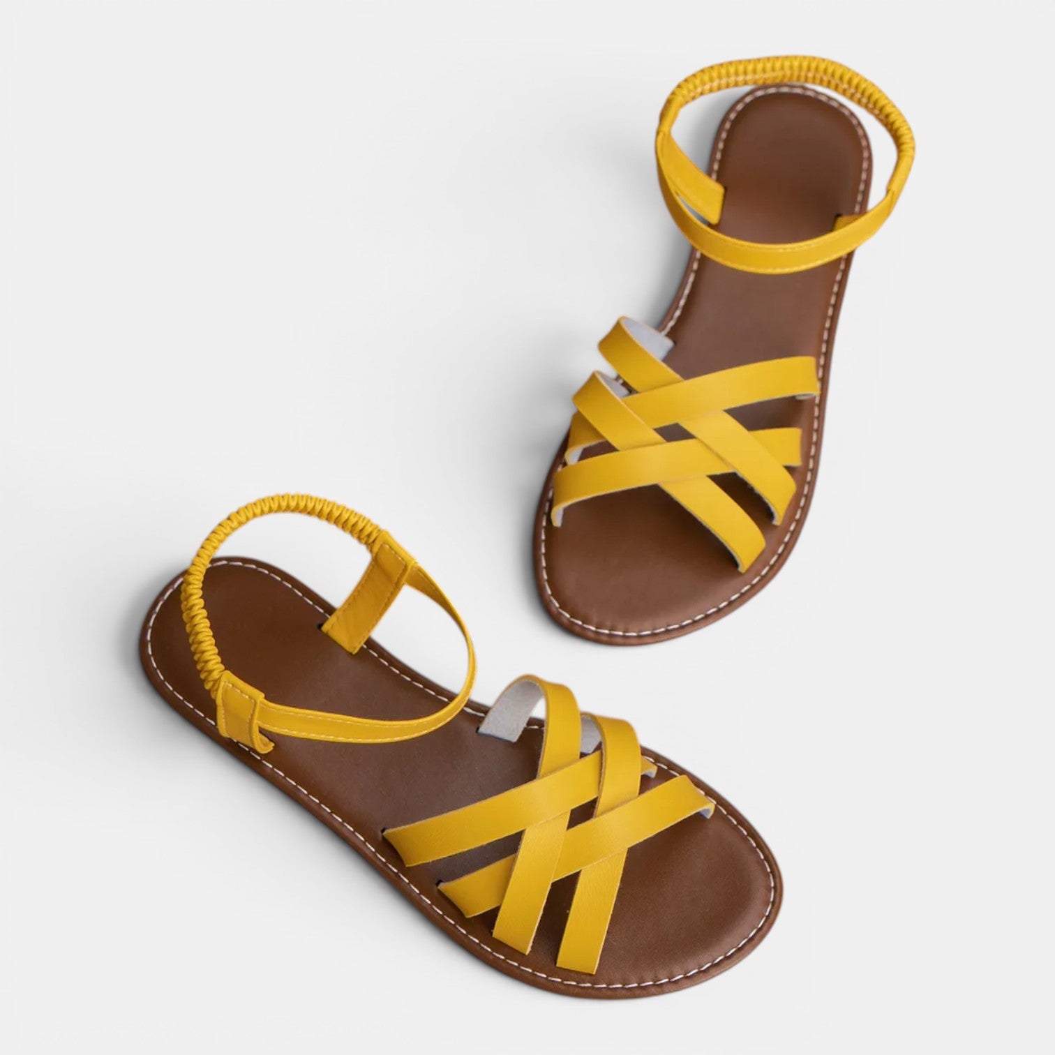 Monvaline | Women’s Comfortable Flat Sandals for Walking Summer Holiday