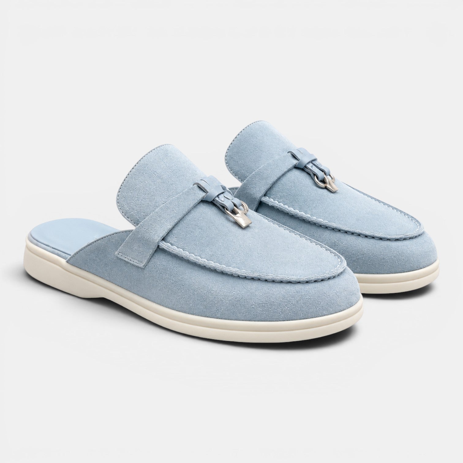 Monvaline | Women’s Comfortable Suede Flat Sandals for Everyday Wear