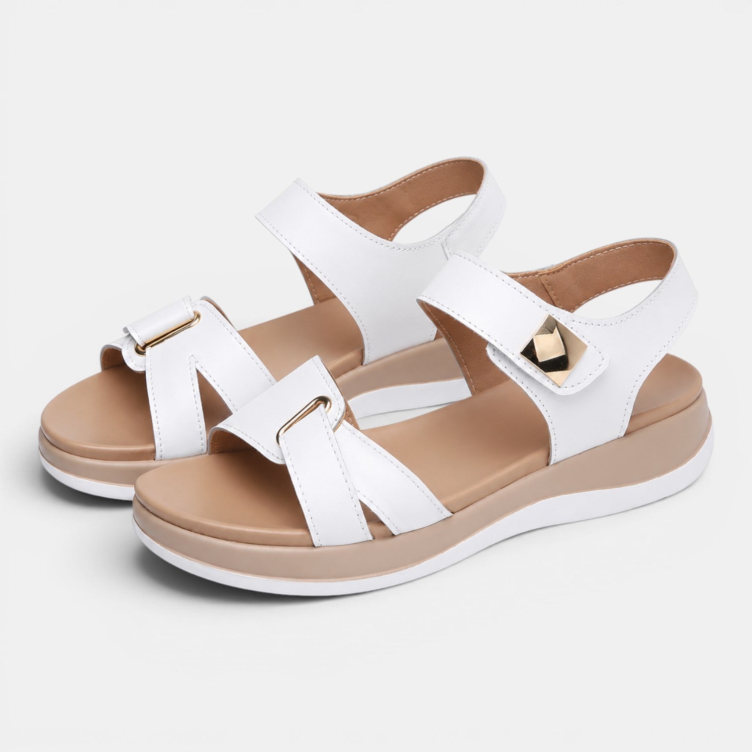 Monvaline | Women’s Comfortable Summer Sandals for Walking and Holidays