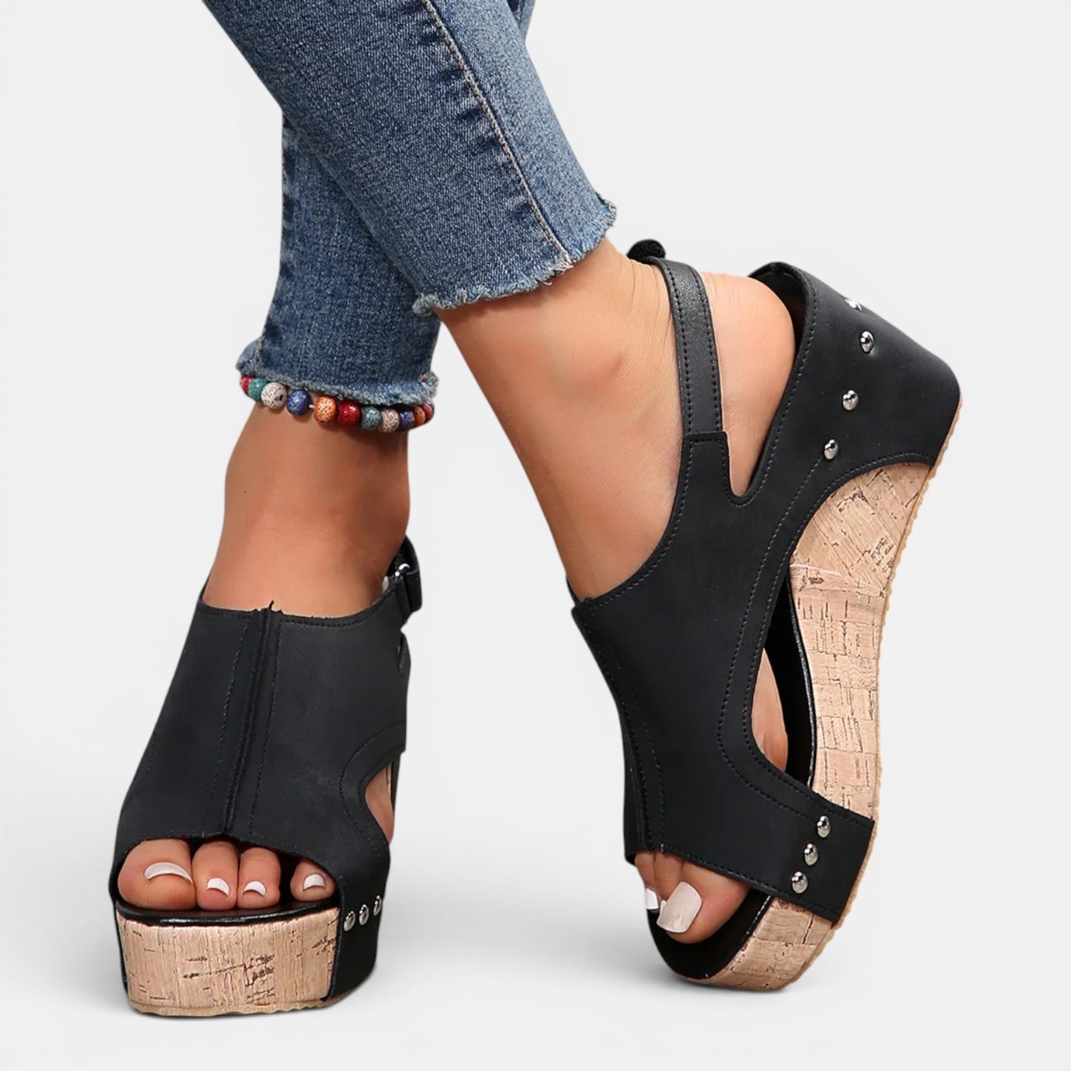 Monvaline | Women’s Comfortable Wedge Sandals for Summer Holidays