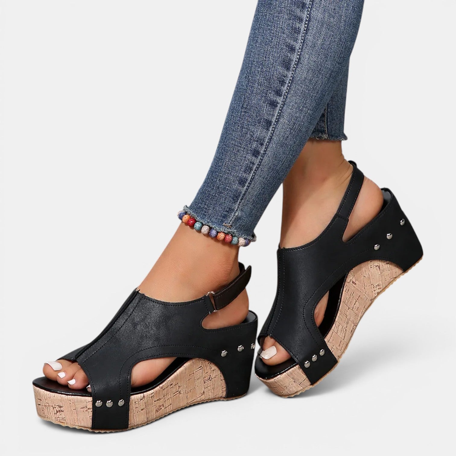 Monvaline | Women’s Comfortable Wedge Sandals for Summer Holidays