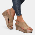 Monvaline | Women’s Comfortable Wedge Sandals for Summer Holidays