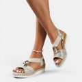 Monvaline | Women’s Comfortable Wedge Sandals for Summer Walking