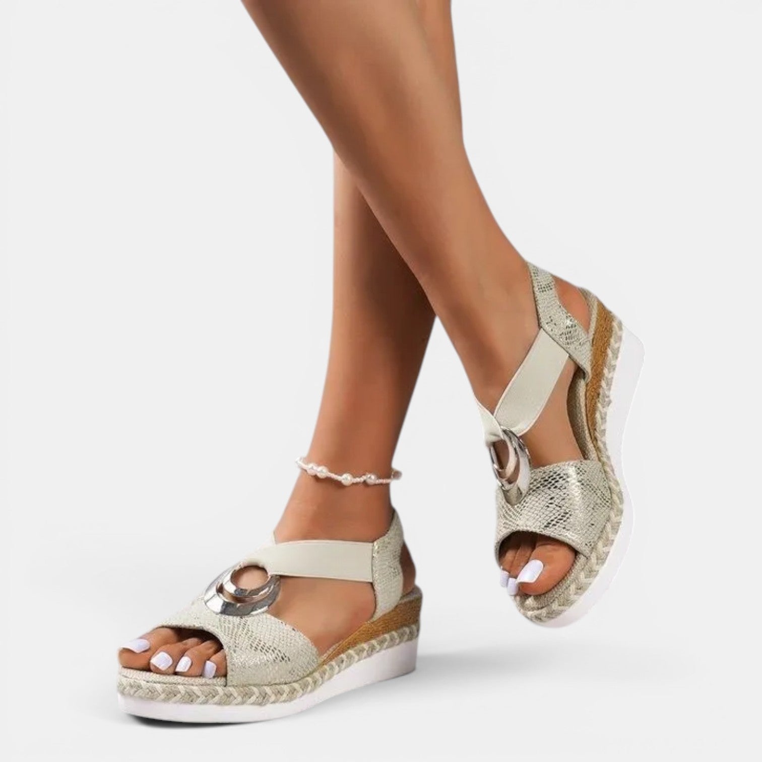 Monvaline | Women’s Comfortable Wedge Sandals for Summer Walking