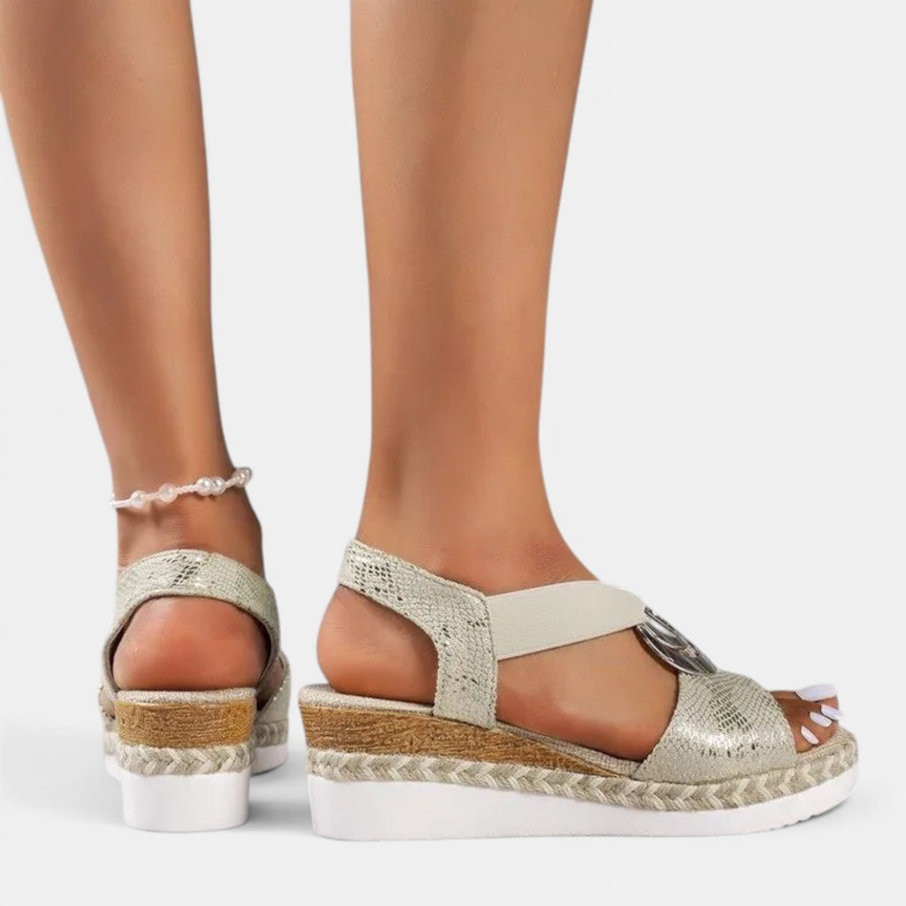 Monvaline | Women’s Comfortable Wedge Sandals for Summer Walking