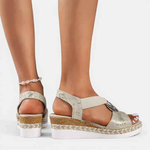 Monvaline | Women’s Comfortable Wedge Sandals for Summer Walking