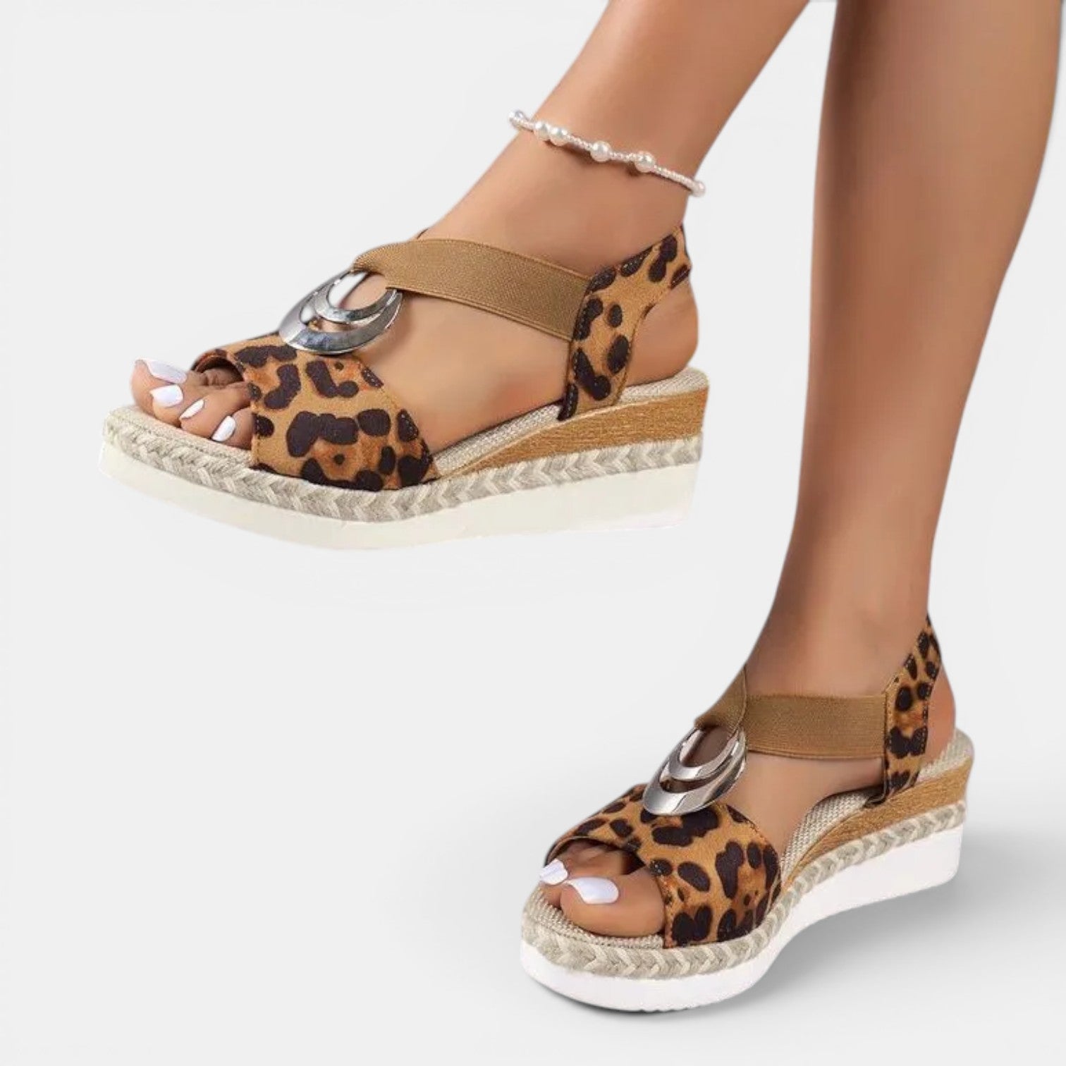 Monvaline | Women’s Comfortable Wedge Sandals for Summer Walking