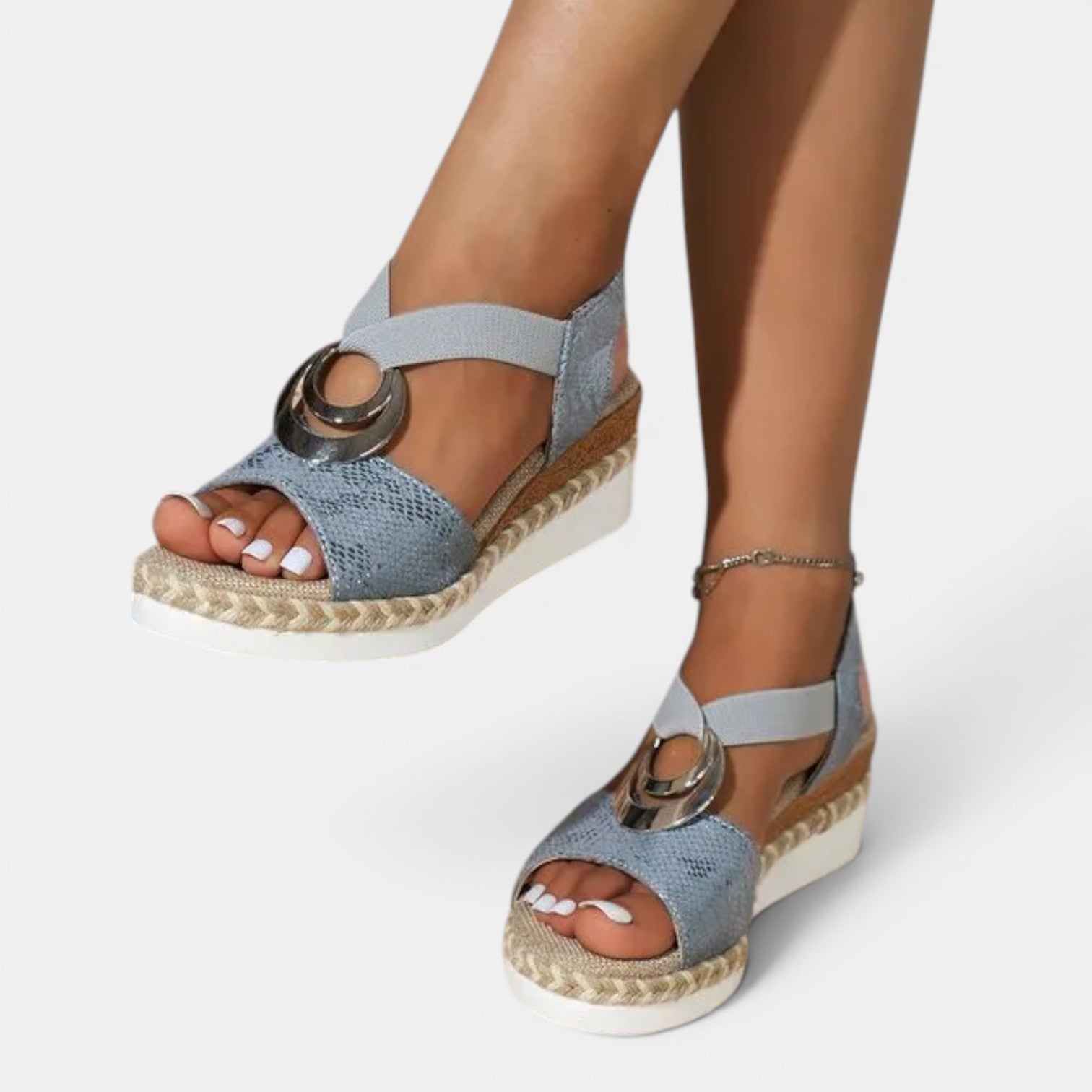 Monvaline | Women’s Comfortable Wedge Sandals for Summer Walking