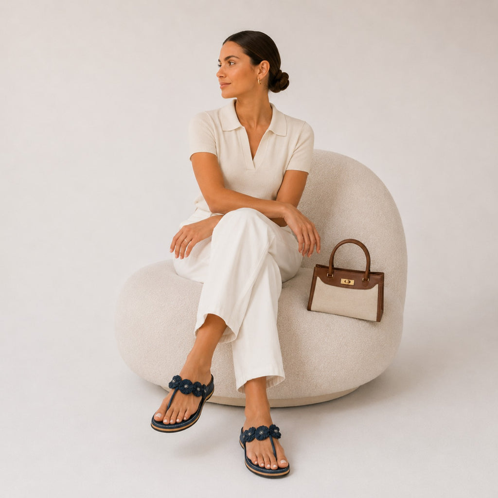 Monvaline | Women’s Comfortable Wedge Sandals for Walking & Summer Travel