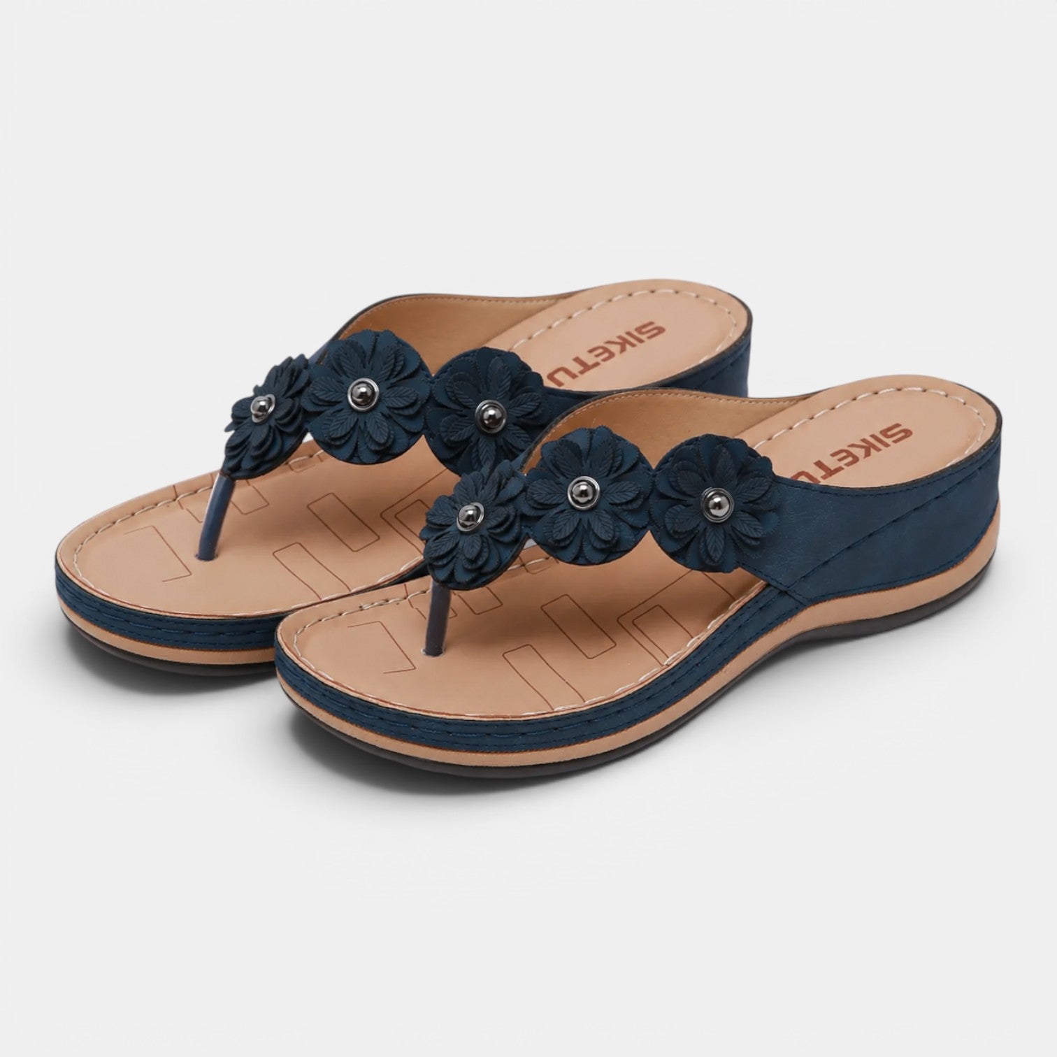 Monvaline | Women’s Comfortable Wedge Sandals for Walking & Summer Travel