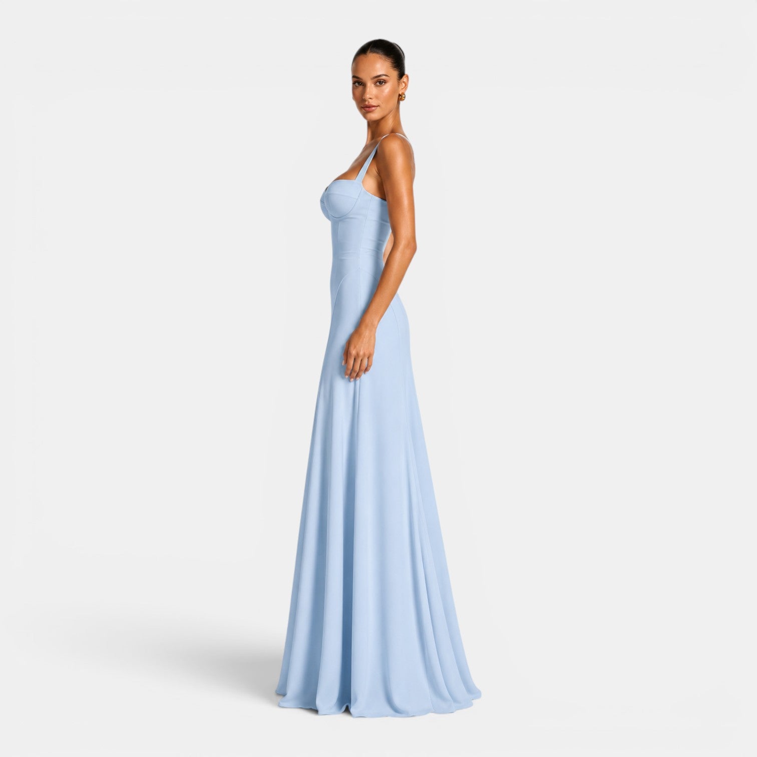 Monvaline | Women's Elegant Maxi Dress for Weddings & Summer Events