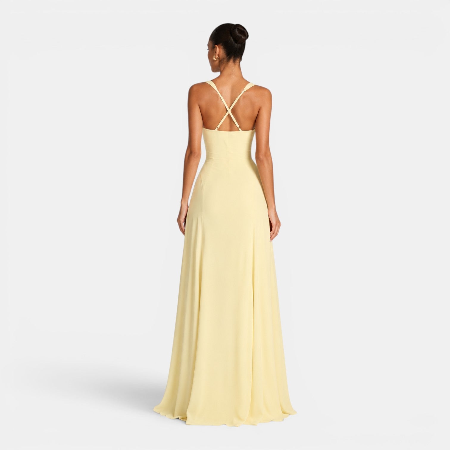 Monvaline | Women's Elegant Maxi Dress for Weddings & Summer Events