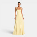 Monvaline | Women's Elegant Maxi Dress for Weddings & Summer Events