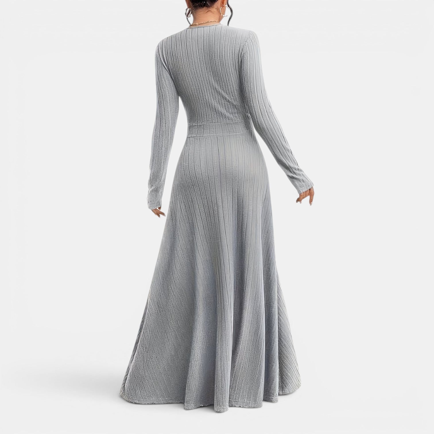 Monvaline | Women’s Elegant Midi Dress for Weddings & Evening Events