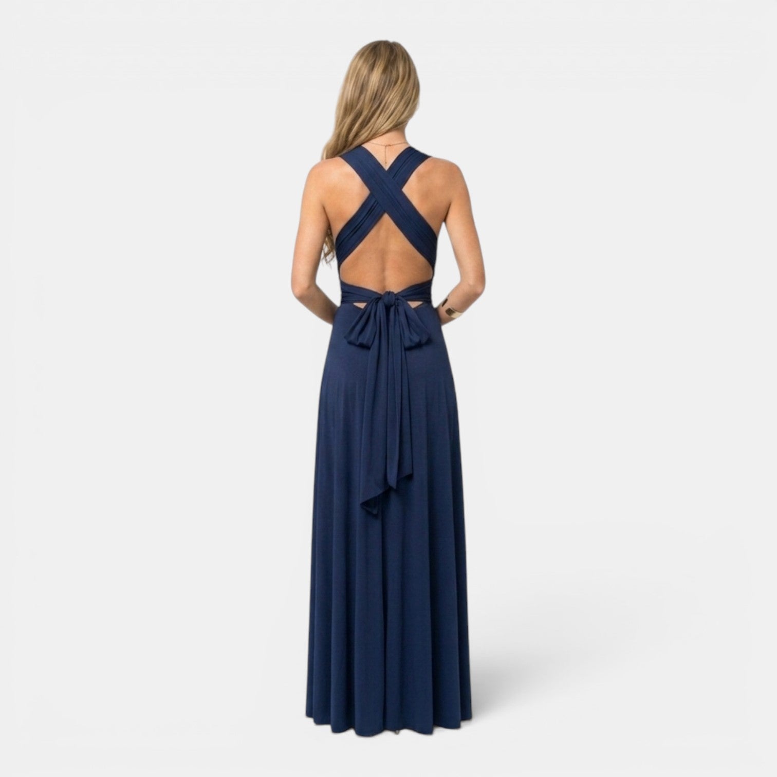 Monvaline | Women’s Infinity Maxi Dress for Weddings & Evening Events