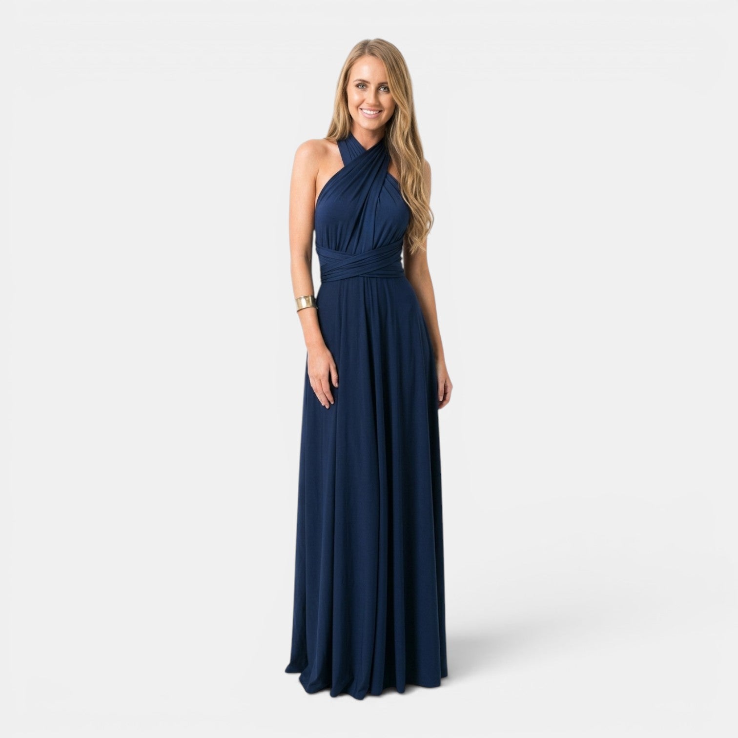 Monvaline | Women’s Infinity Maxi Dress for Weddings & Evening Events