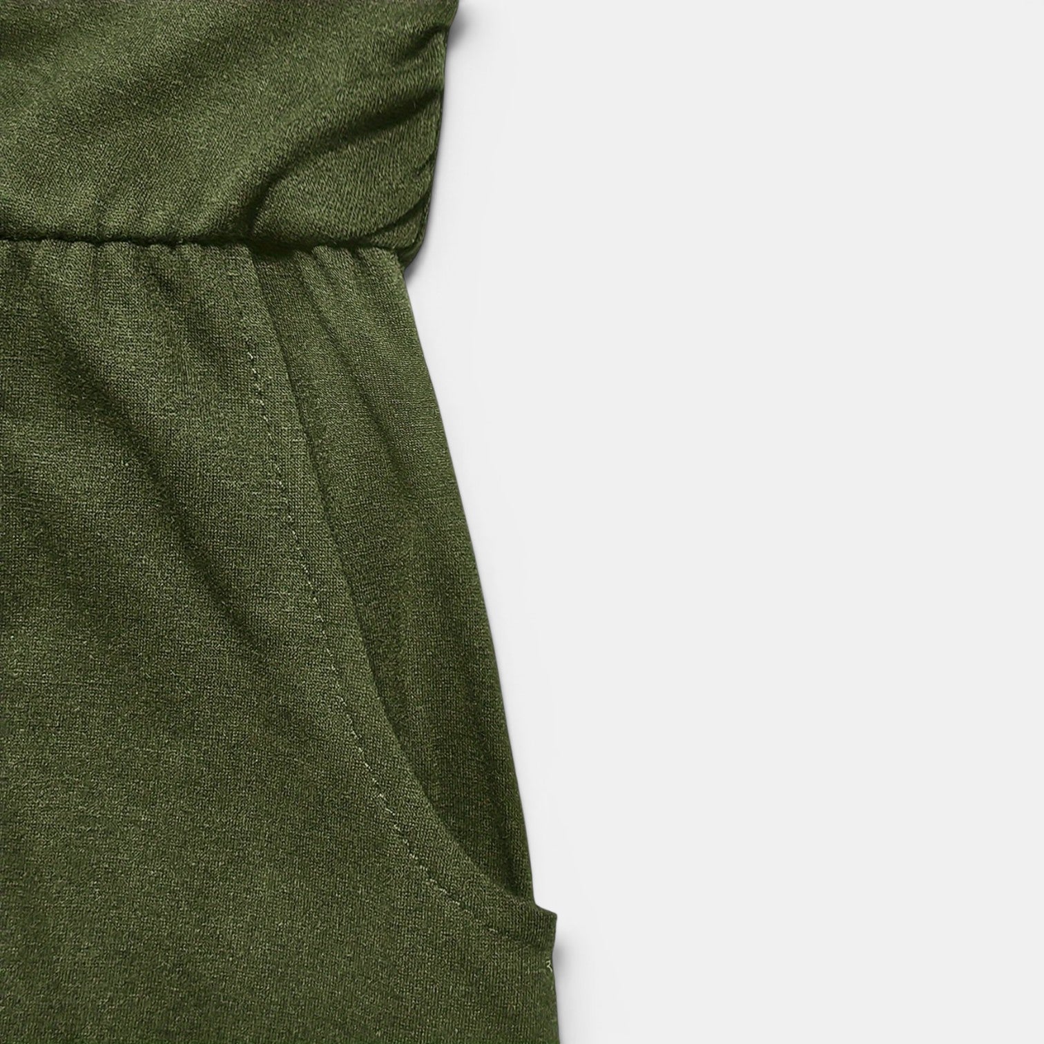 Monvaline | Women’s Strapless Midi Dress with Pockets for Summer Events