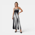 Monvaline | Women’s Summer Holiday Dress – Lightweight V-Neck Midi Style