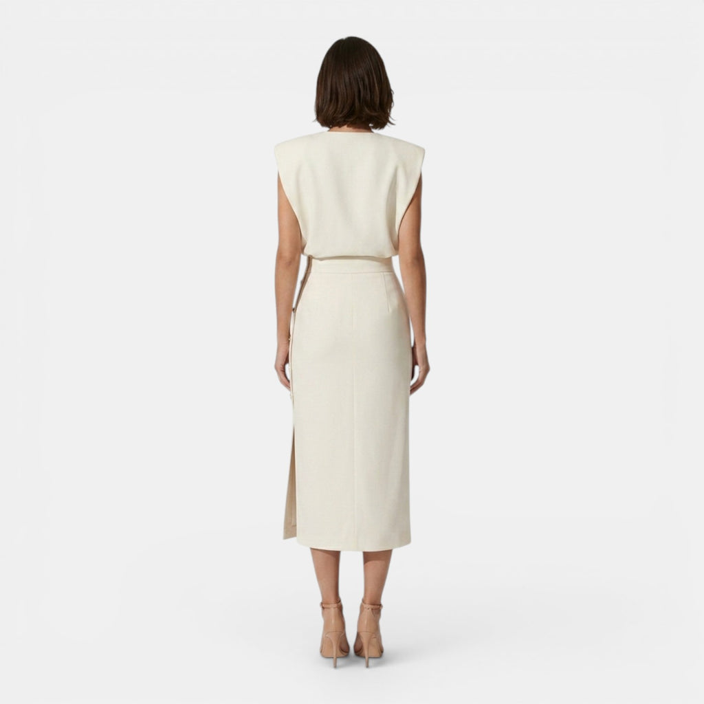 Monvaline | Women’s Summer Midi Dress Sleeveless Lightweight Casual Wear