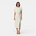 Monvaline | Women’s Summer Midi Dress Sleeveless Lightweight Casual Wear