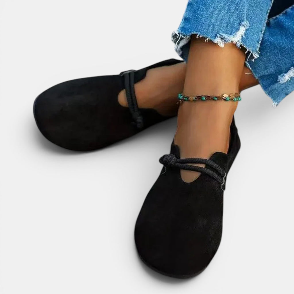 Monvaline | Women's Comfortable Lace-Up Loafers for Work & Everyday Wear