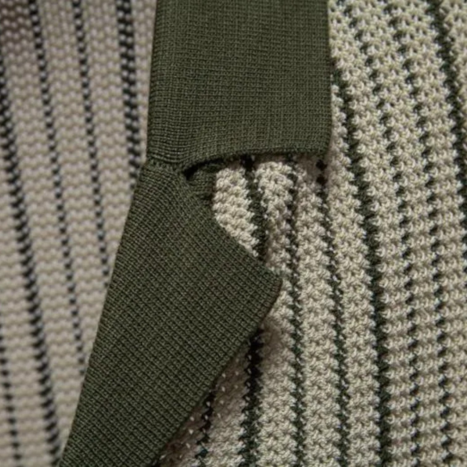 Monvaline | Men's Knitted Striped Shirt Lightweight Summer Relaxed Fit