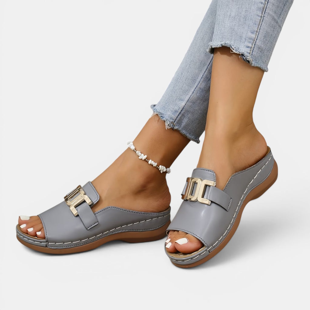 Monvaline | Women’s Comfortable Wedge Sandals for Daily Summer Wear