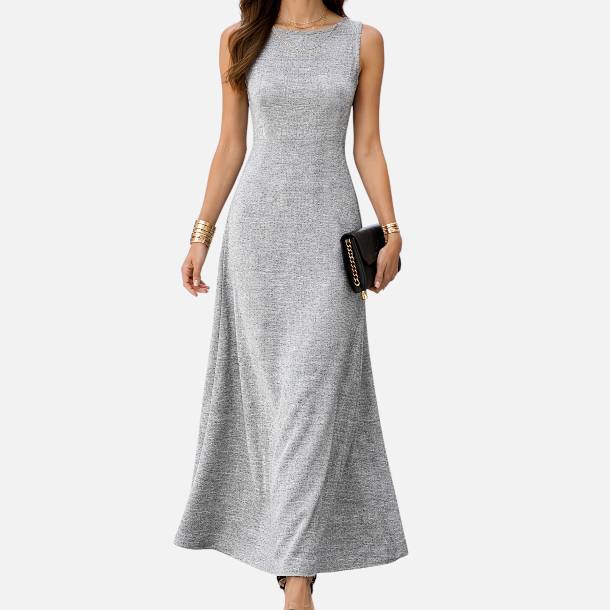 Monvaline | Women’s Sleeveless Maxi Dress Lightweight Summer Casual Wear