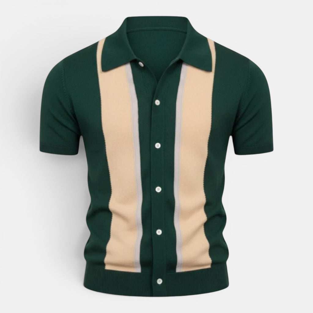 Monvaline | Men’s Emerald Riviera Shirt