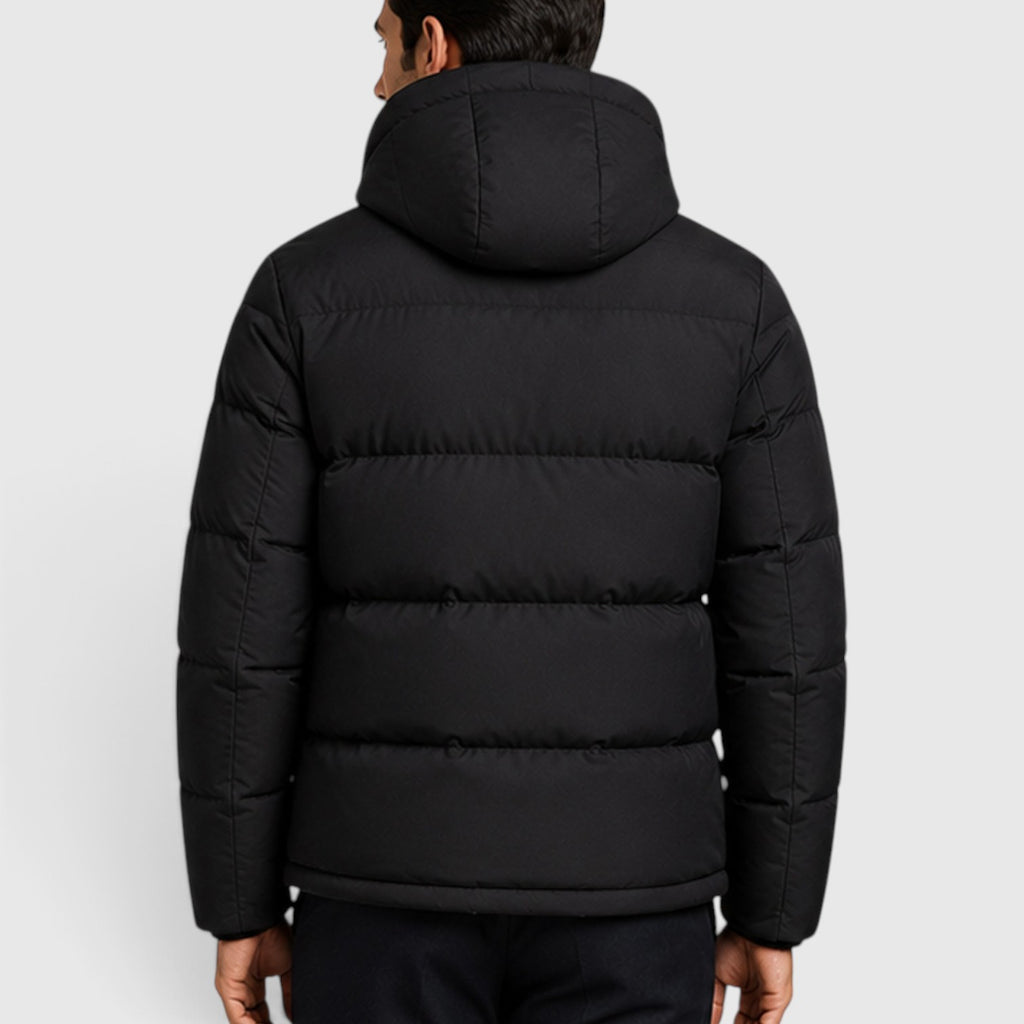 Monvaline | Men's Essential Hooded Puffer Jacket