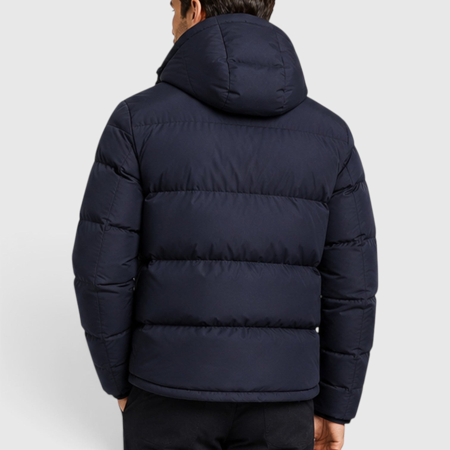 Monvaline | Men's Essential Hooded Puffer Jacket