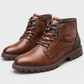 Monvaline | Men’s Ankle Work Boots with Ergonomic Fit and Soft Lining