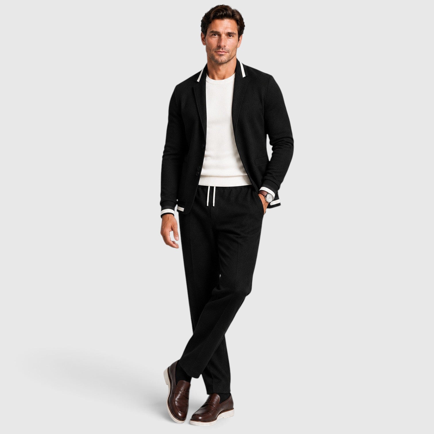 Monvaline | Men’s Blazer & Trousers Two-Piece Set