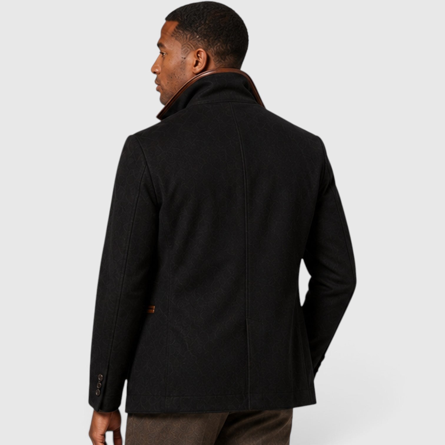 Monvaline | Men’s Casual Jacket – Workwear Coat for Smart Casual Wear