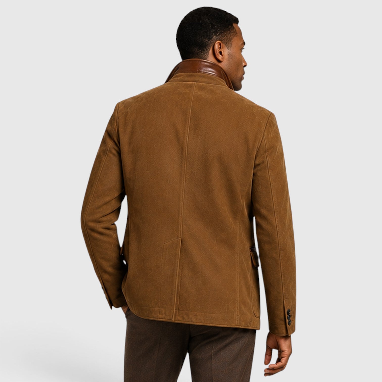 Monvaline | Men’s Casual Jacket – Workwear Coat for Smart Casual Wear