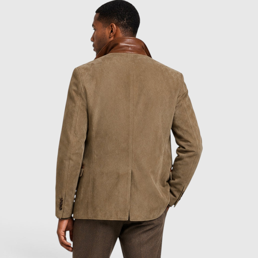 Monvaline | Men’s Casual Jacket – Workwear Coat for Smart Casual Wear