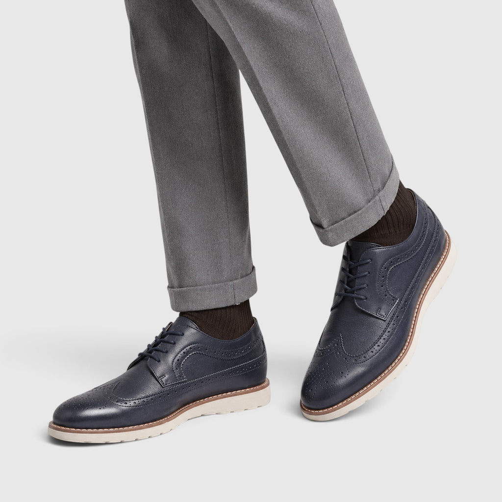 Monvaline | Men’s Classic Leather Shoes for Smart Casual Outfits