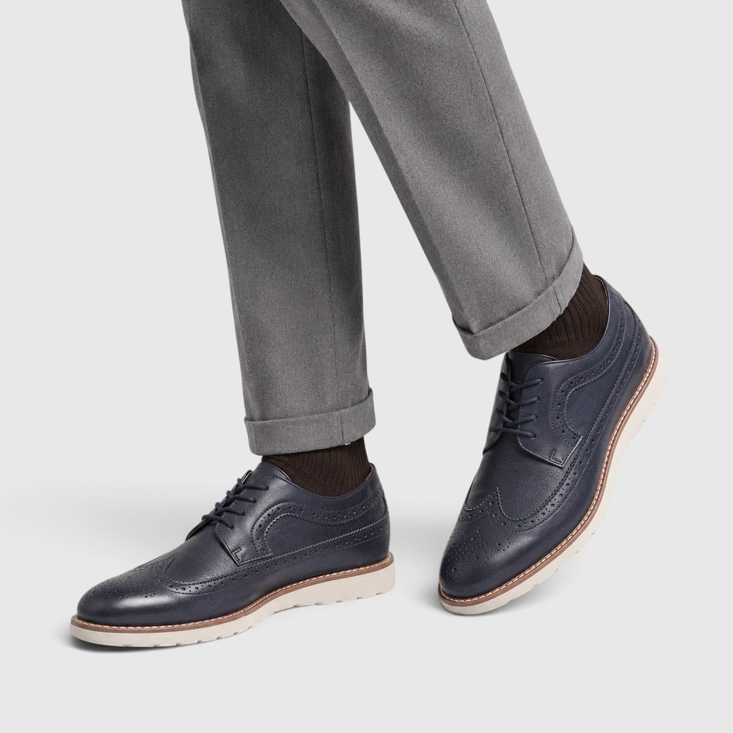 Monvaline | Men’s Classic Leather Shoes for Smart Casual Outfits