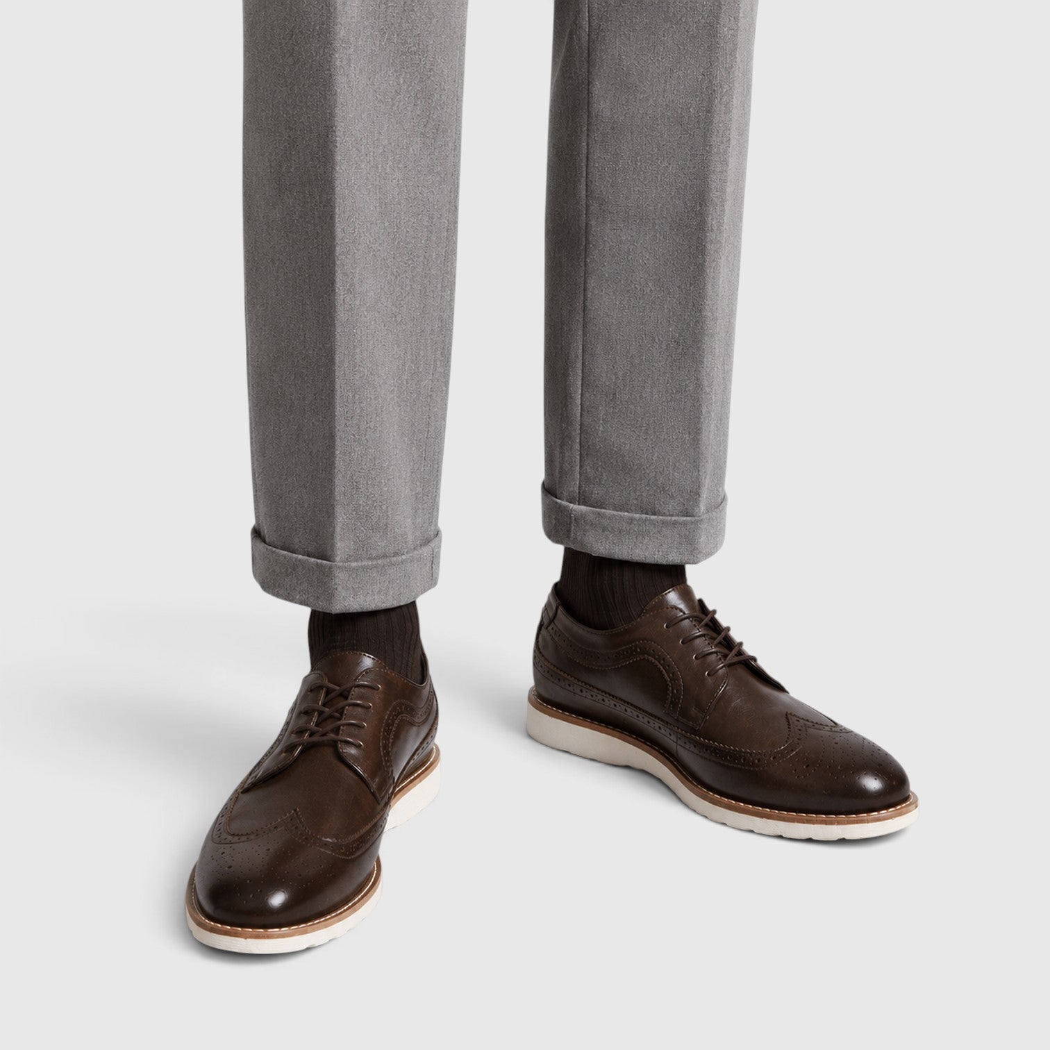 Monvaline | Men’s Classic Leather Shoes for Smart Casual Outfits