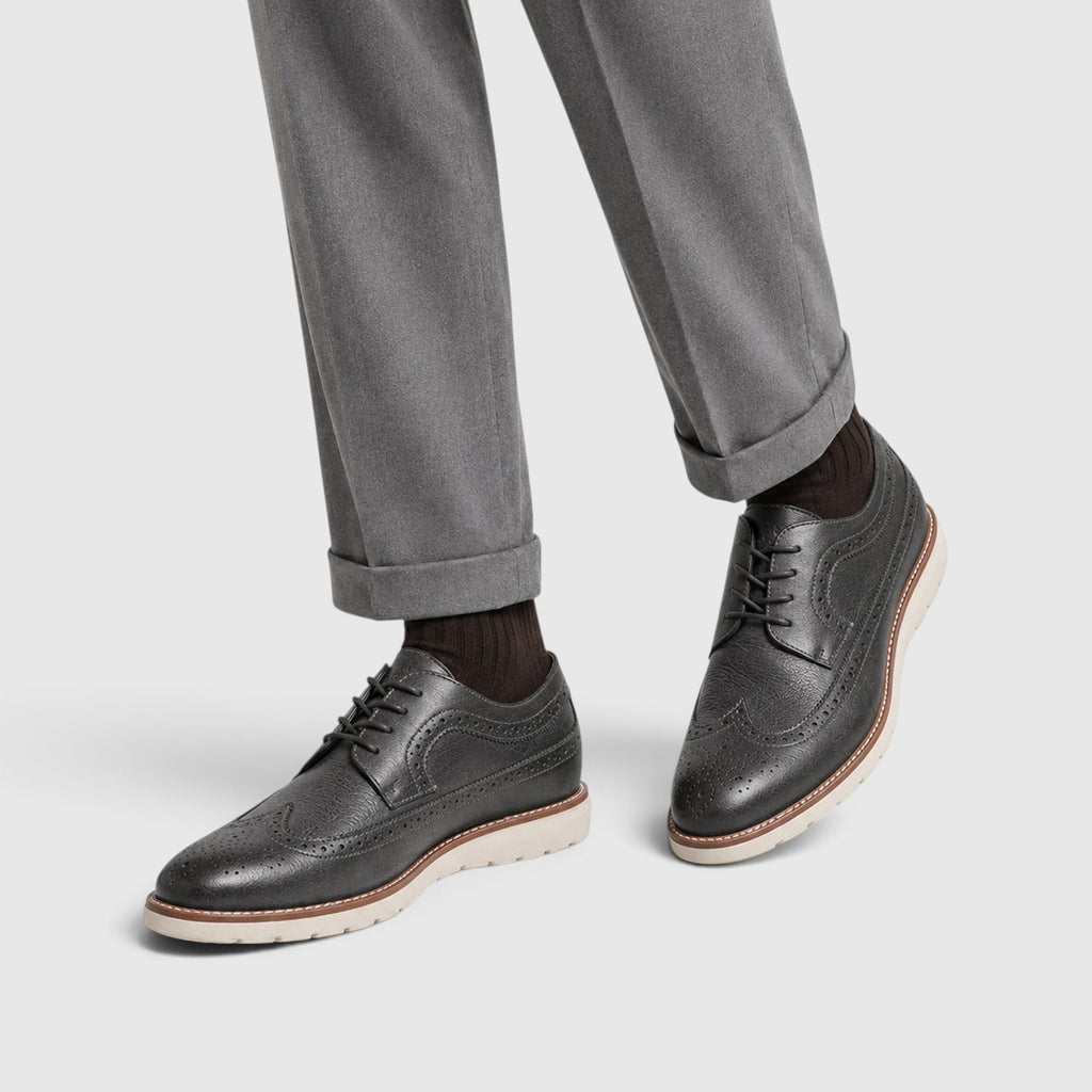 Monvaline | Men’s Classic Leather Shoes for Smart Casual Outfits