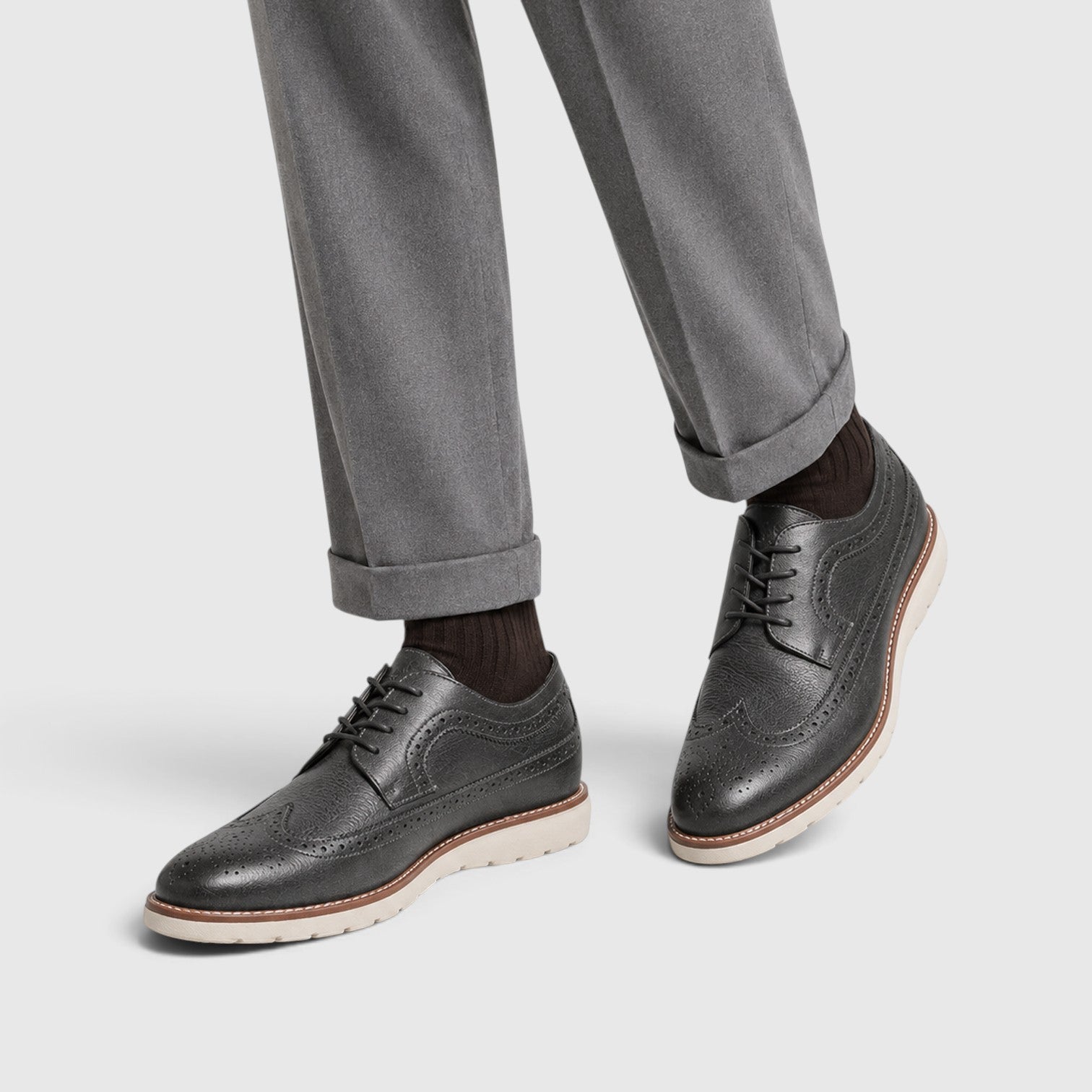 Monvaline | Men’s Classic Leather Shoes for Smart Casual Outfits