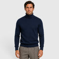 Monvaline | Men’s Classic Turtleneck Sweater for Smart Casual Outfits