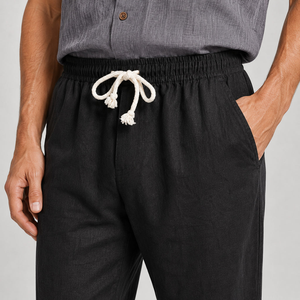 Monvaline | Men’s Cotton Blend Co-Ord Set Timeless Relaxed Summer Fit