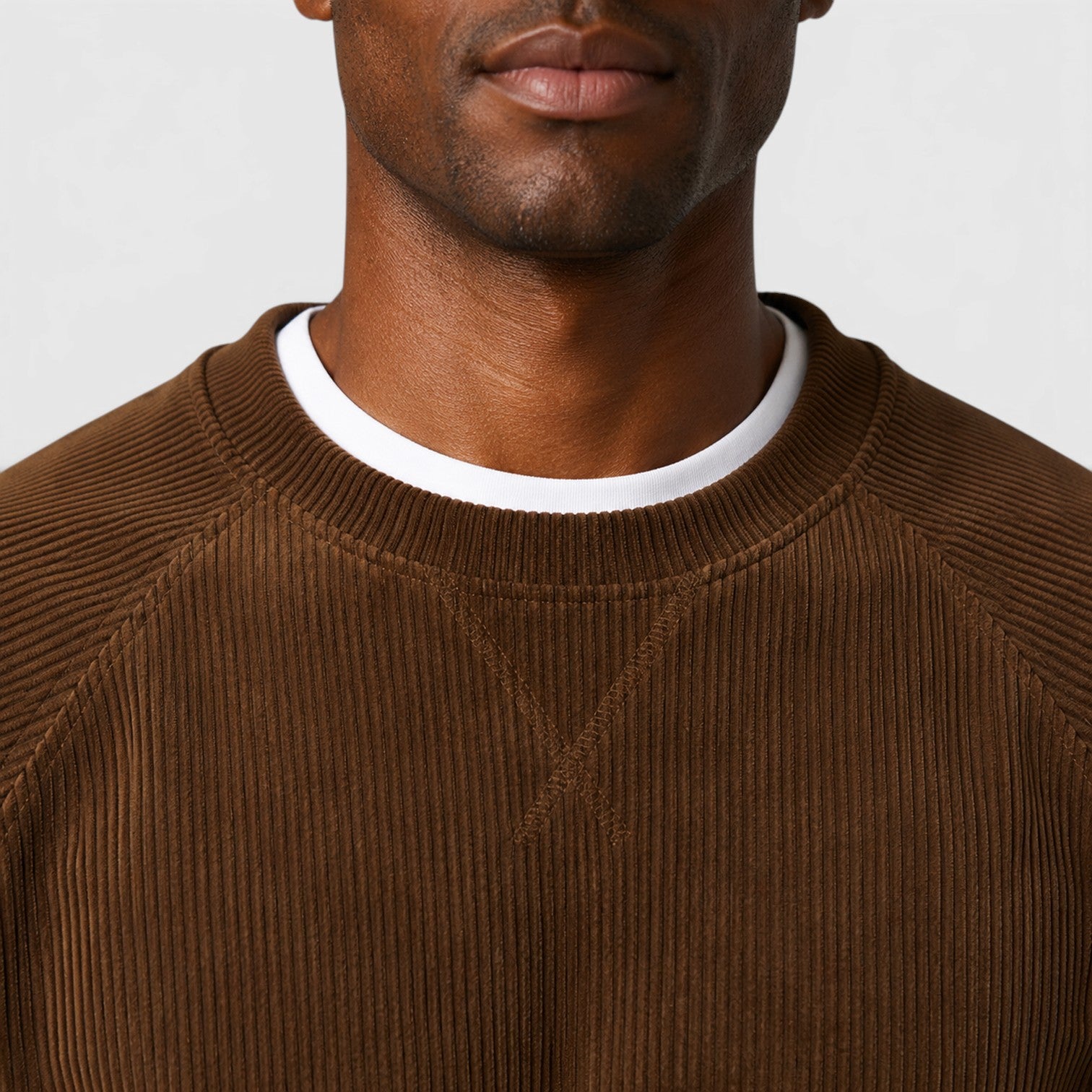 Monvaline | Men’s Cotton Loose Fit Comfortable Casual Pullover