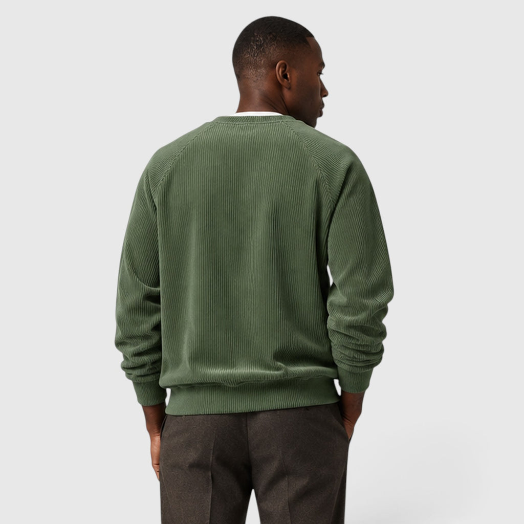 Monvaline | Men’s Cotton Loose Fit Comfortable Casual Pullover