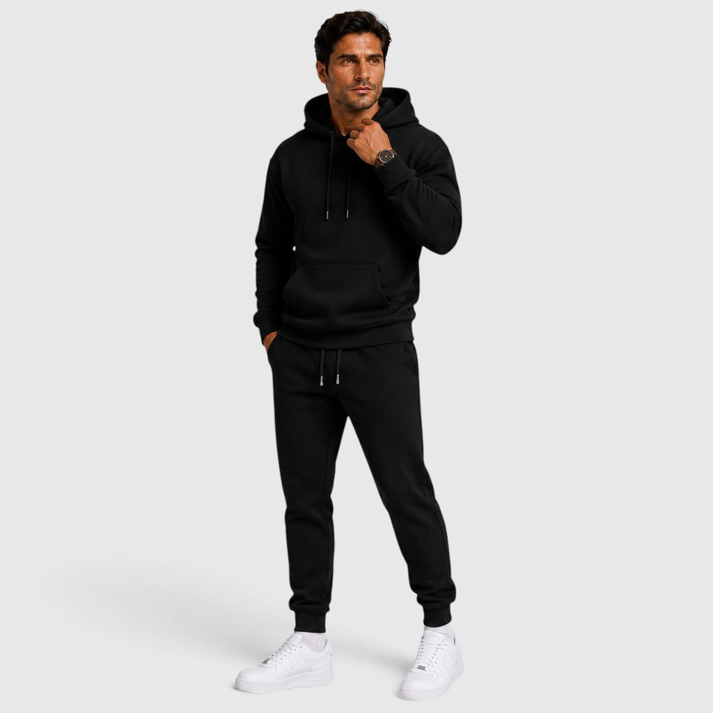 Monvaline | Men’s Hoodie & Jogger Set – Relaxed Casual Tracksuit