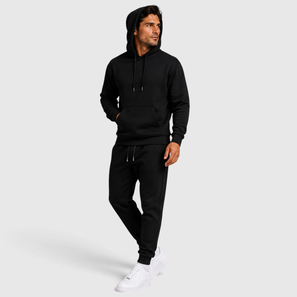 Monvaline | Men’s Hoodie & Jogger Set – Relaxed Casual Tracksuit